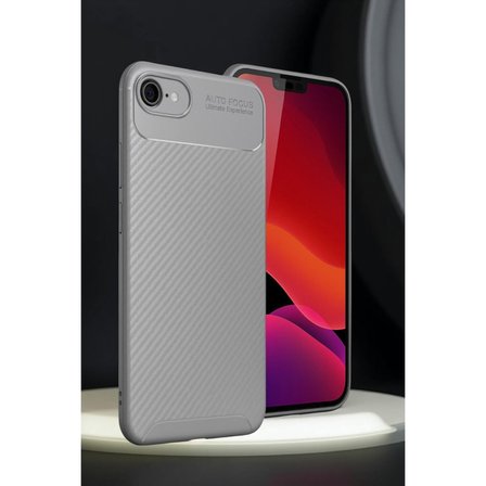 Apple iPhone 17E - 16E Kılıf Kılıf Karbon Silikon Case