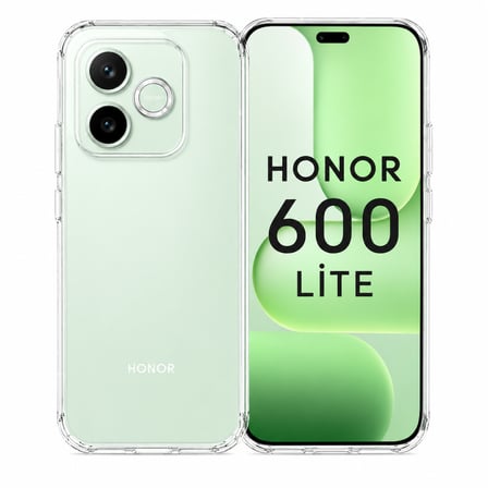 Huawei Honor 600 Lite Kılıf Şeffaf Silikon Hibrit Case