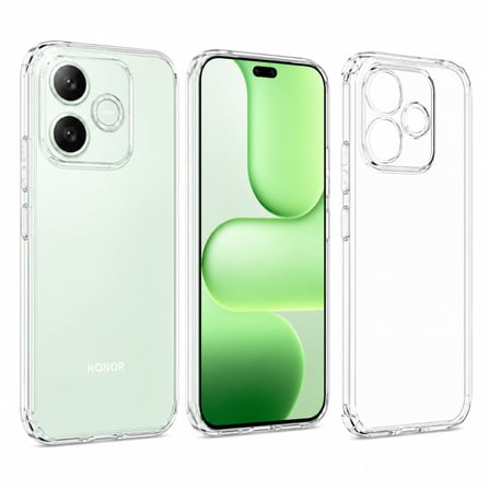 Huawei Honor 600 Lite Kılıf Şeffaf Silikon Hibrit Case