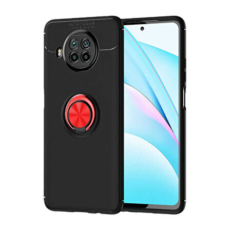 Xiaomi Redmi Note 9 Pro 5G Kılıf Yüzüklü Magnetli Ravel Case