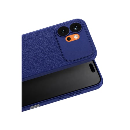 Huawei Honor 600 Kılıf PU Deri Görünümlü Thermax Silikon Kapak
