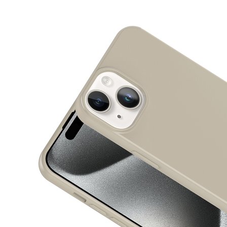 Apple iPhone 14 Kılıf LSR İçi Kadife Lansman Kapak