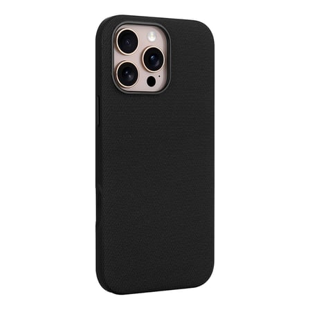 Apple iPhone 16 Pro Max Kılıf M-Safe Şarj Özellikli Kumaş Dizayn Miami Sert PC Kapak