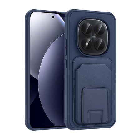 Xiaomi Redmi Note 15 Pro Plus Kılıf Kartlık Hazneli Standlı TPU Bikart Kapak