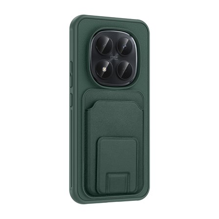 Xiaomi Redmi Note 15 Pro Plus Kılıf Kartlık Hazneli Standlı TPU Bikart Kapak