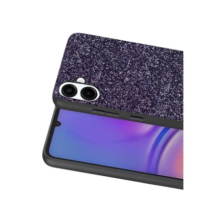 Samsung Galaxy A07 4G Kılıf Simli Parlak Silikon Bright Kapak