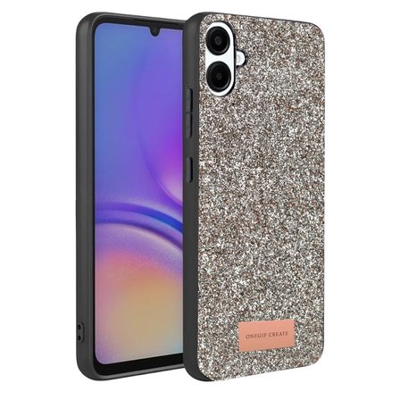 Samsung Galaxy A07 4G Kılıf Simli Parlak Silikon Bright Kapak