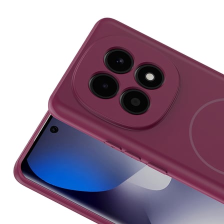 Xiaomi Redmi Note 15 5G Kılıf Yumuşak Dokulu M-safe Şarj Özellikli Meta Kapak