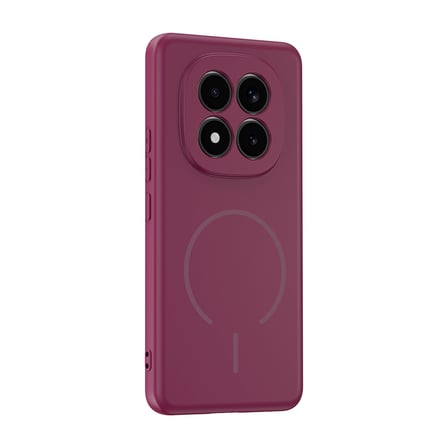 Xiaomi Redmi Note 15 Pro 5G Kılıf Yumuşak Dokulu M-safe Şarj Özellikli Meta Kapak