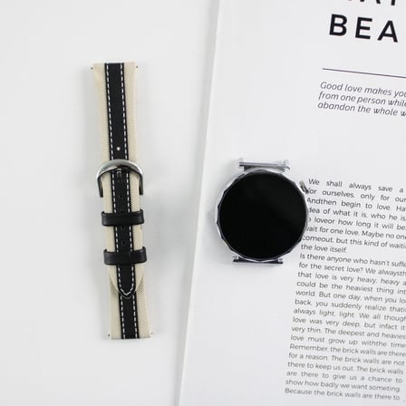 Huawei Watch GT 6/5/4 41mm -GT 5 Pro 42mm (18mm uyumlu) Kordon Deri Kordon 29