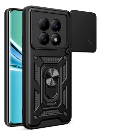 Xiaomi Redmi Note 15 4G Kılıf Kamera Korumalı Zırh Tank Sürgülü Vega Kapak