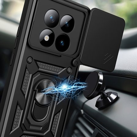 Xiaomi Redmi Note 15 Pro Plus Kılıf Kamera Korumalı Zırh Tank Sürgülü Vega Kapak