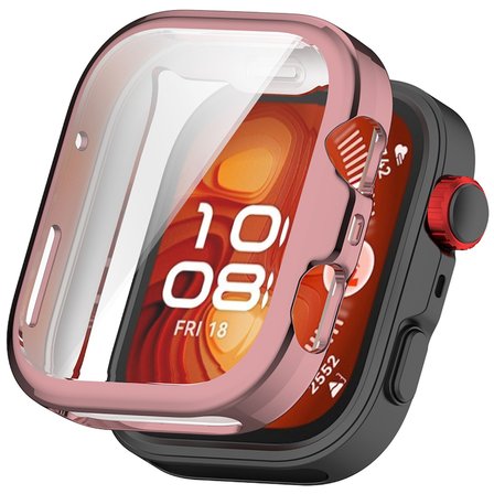 Huawei Watch Fit 5 Pro Silikon Parlak Renkli Ekran Koruyuculu Kasa Koruyucu (Fit/Fit2/Fit3 Uyumlu Değildir)