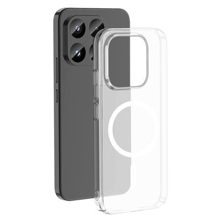 Xiaomi 17 Kılıf M-Safe Şarj Özellikli Ultra İnce Sert PC Uyumlu Açık London Kapak