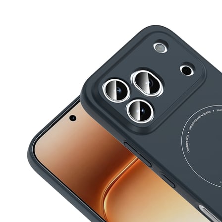 Honor 600 Pro 5G Kılıf M-Safe Şarj Özellikli Kamera Korumalı Sert PC Elio Kapak