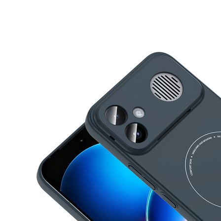 Xiaomi Poco F8 Ultra Kılıf M-Safe Şarj Özellikli Kamera Korumalı Sert PC Elio Kapak