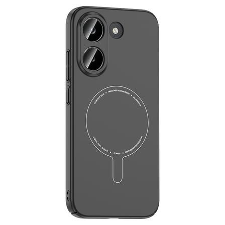 Xiaomi Poco X8 Pro Kılıf M-Safe Şarj Özellikli Kamera Korumalı Sert PC Elio Kapak