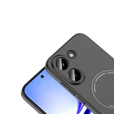 Xiaomi Poco X8 Pro Kılıf M-Safe Şarj Özellikli Kamera Korumalı Sert PC Elio Kapak