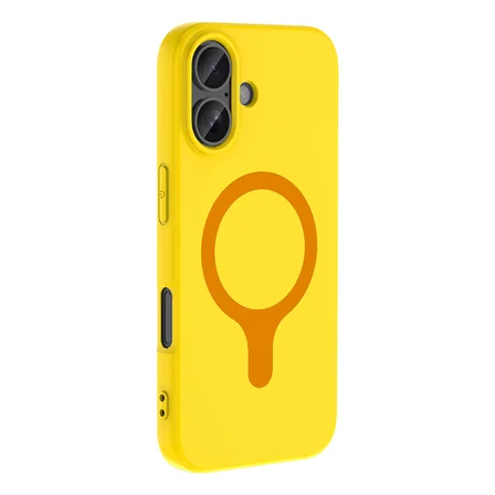 Apple iPhone 17 Kılıf M-Safe Şarj Özellikli Renkli Silikon Aris Kapak
