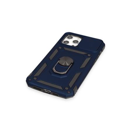 Apple iPhone 12 Pro Max Kılıf Kamera Korumalı Zırh Tank Sürgülü Vega Kapak