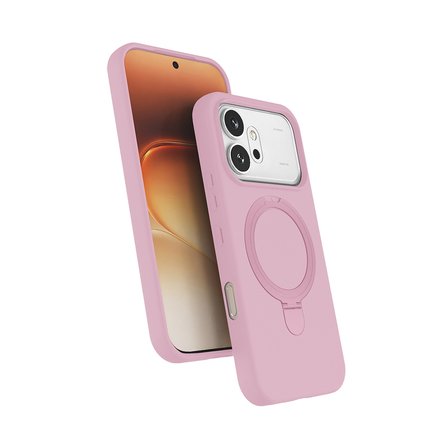 Honor 600 / 600 Pro Kılıf M-safe Şarj Özellikli Standlı Silikon Samara Kapak