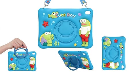 Samsung Galaxy Tab A11 / A9 8.7inç Kılıf Cute Dolls Standlı Eğlenceli 3D Karekterli Çocuk Kılıfı X110 X130