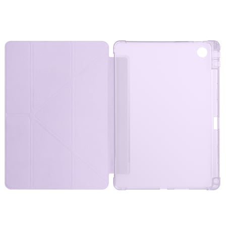Samsung Galaxy Tab A9 8.7inç Kılıf Kalem Bölmeli Trifolding Case X110 X115 X117