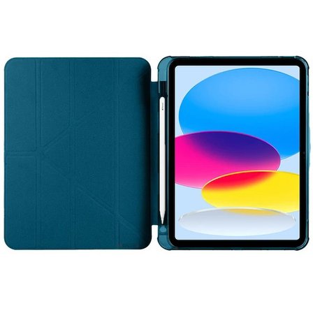 Samsung Galaxy Tab A11 8.7inç X130 Kılıf Kalem Bölmeli Trifolding Case X133 X135 135F
