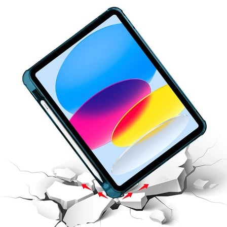 Samsung Galaxy Tab S9 X710 X716 X718 Kılıf Kalem Bölmeli Trifolding Case(12.4inç Değildir)