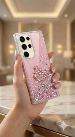 Samsung Galaxy S26 Ultra Kılıf Kamera Çıkıntılı Renkli Çiçek Kabartmalı Silikon Kapak BS1