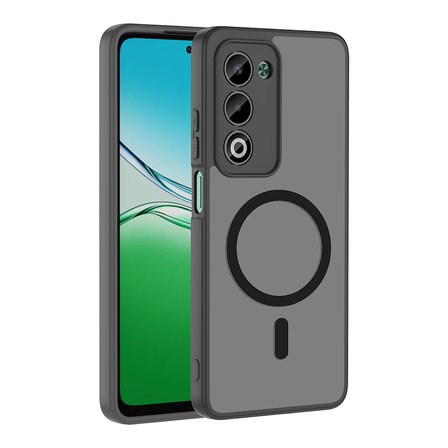 Oppo A5 Kılıf M-safe Şarj Özellikli Mat Babet Kapak