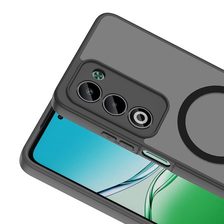 Oppo A5 Kılıf M-safe Şarj Özellikli Mat Babet Kapak