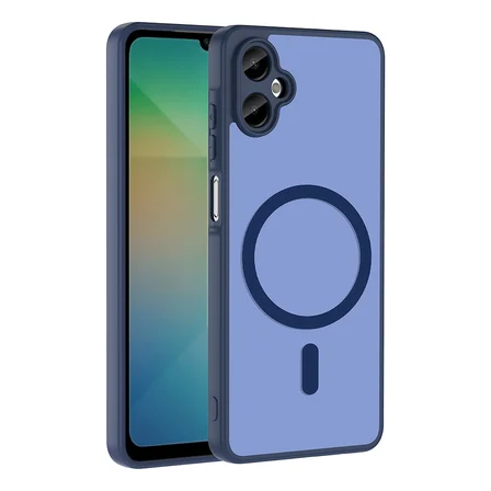 Samsung Galaxy A06 Kılıf M-safe Şarj Özellikli Mat Babet Kapak