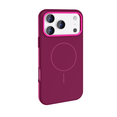 Apple iPhone 17 Pro Kılıf M-Safe Şarj Özellikli Kaymaz Silikon Edi Kapak