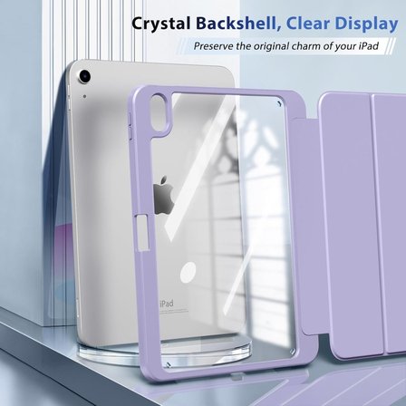 Apple iPad Air 11inç M4/M3/M2 2026-2024 Kılıf Grafiti Şeffaf Kalem Bölmeli