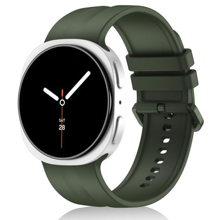 Samsung Galaxy Watch 9/8 40mm 44mm Classic 46mm Lansman 1-1 Kordon Spor Silikon Band STR-86