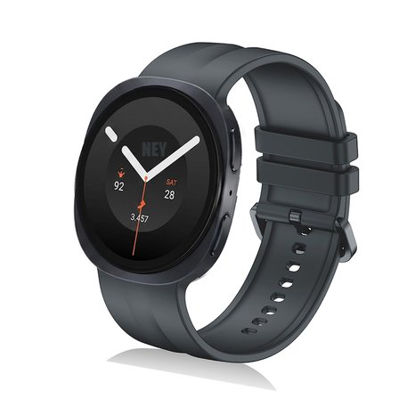 Samsung Galaxy Watch 9/8 40mm 44mm Classic 46mm Lansman 1-1 Kordon Spor Silikon Band STR-86