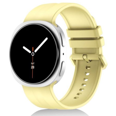 Samsung Galaxy Watch 9/8 40mm 44mm Classic 46mm Lansman 1-1 Kordon Spor Silikon Band STR-86
