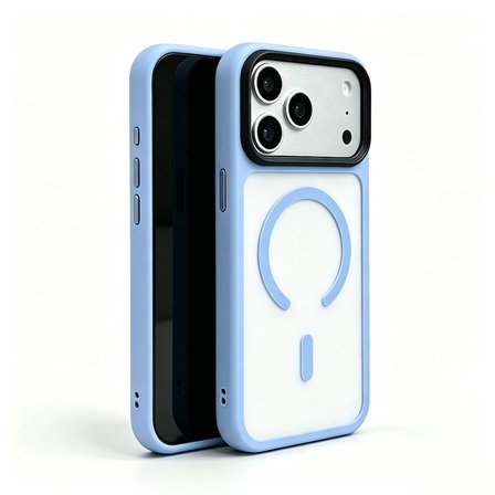 Apple iPhone 18 Pro Max Kılıf M-Safe özellikli Arkası Mat Kenar Korumalı Kapak Flet