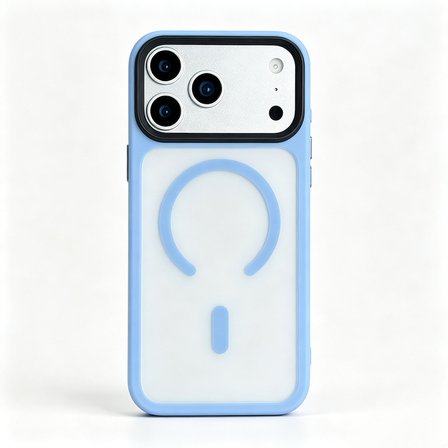 Apple iPhone 18 Pro Max Kılıf M-Safe özellikli Arkası Mat Kenar Korumalı Kapak Flet