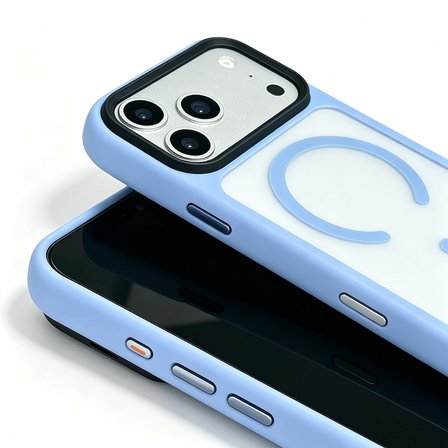 Apple iPhone 18 Pro Max Kılıf M-Safe özellikli Arkası Mat Kenar Korumalı Kapak Flet
