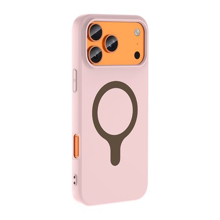 Apple iPhone 18 Pro Max Kılıf M-Safe Şarj Özellikli Renkli Silikon Aris Kapak