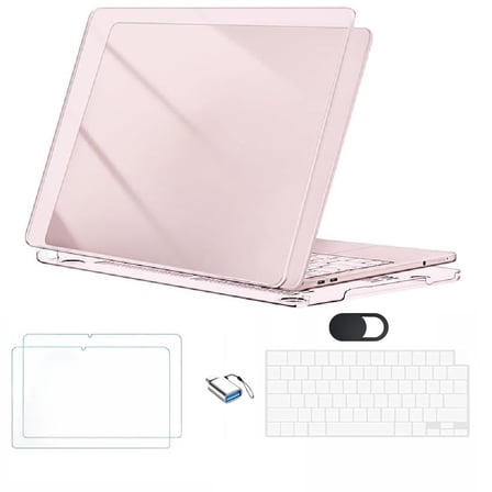 Macbook Neo 13 inç A18 Pro A3404 Kılıf +2adet Ekran Koruyucu +OTG +Klavye Koruyucu