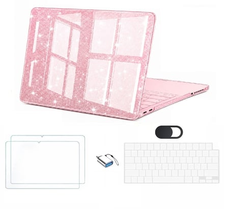 Macbook Neo 13 inç A18 Pro A3404 Kılıf +2adet Ekran Koruyucu +OTG +Klavye Koruyucu