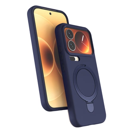 Xiaomi Mi 17 Pro Max Kılıf M-safe Şarj Uyumlu Silikon Standlı Regal Kapak