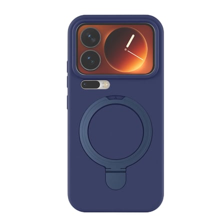 Xiaomi Mi 17 Pro Max Kılıf M-safe Şarj Uyumlu Silikon Standlı Regal Kapak
