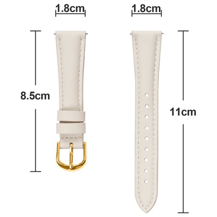 Huawei Watch GT 7/6/5/4 41mm -GT 5 Pro 42mm (18mm uyumlu) Kordon Deri Kordon 29