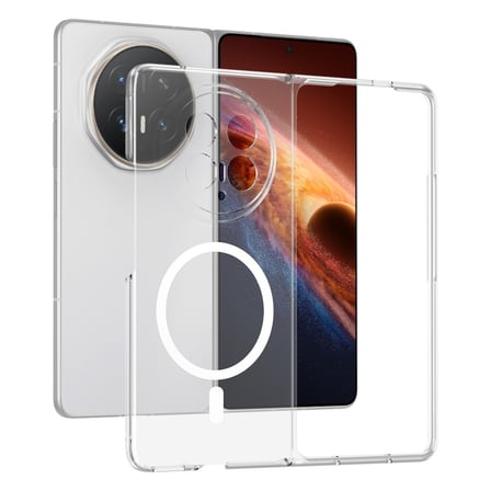 Honor Magic V6 Kılıf M-Safe Şarj Özellikli Ultra İnce Sert PC Uyumlu Açık London Kapak