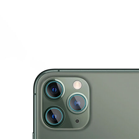 Apple iPhone 11 Pro Max 3D Full Kamera Koruyucu