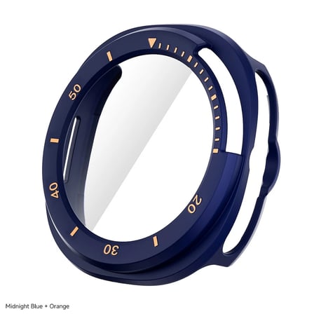 Samsung Galaxy Watch 8 Classic 46mm Sert PC Sadece Kasa Koruyucu (Ekran Koruyucusuz)